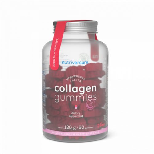 Nutriversum Collagen Gummies, 60 db rágótabletta