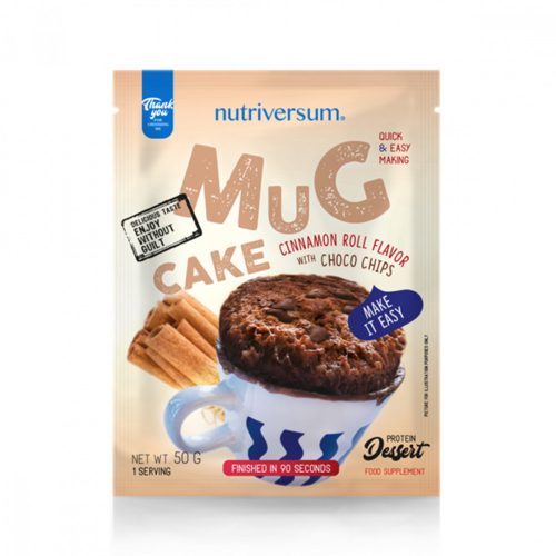 Nutriversum Mug Cake - fahéjas csiga