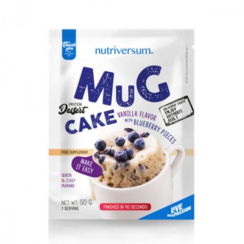 Nutriversum Mug Cake - vanília áfonya