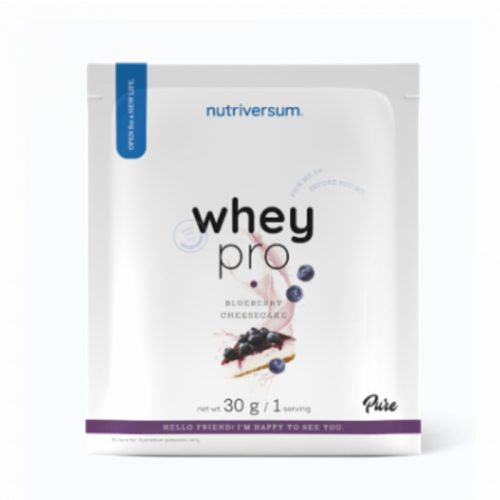 Nutriversum Whey Pro - áfonyás sajttorta