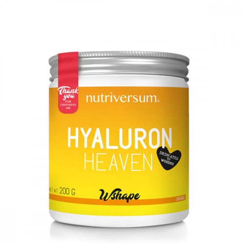 Nutriversum WSHAPE Hyaluron Heaven 200 g - Narancs