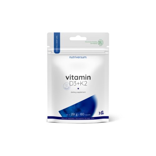 Nutriversum D3 + K2 Vitamin 60 db