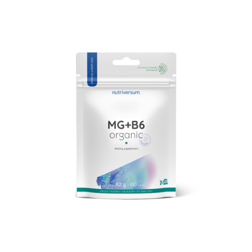 Nutriversum MG + B6 Organic 60 db