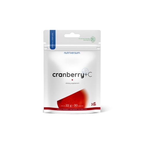 Nutriversum Cranberry + C 30 db