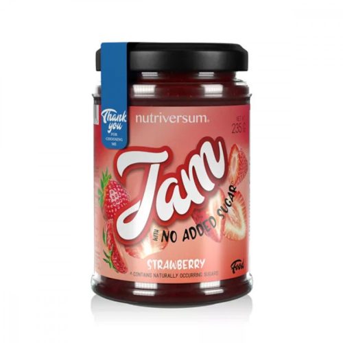 Nutriversum jam - 235g - eper