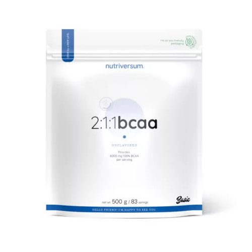 Nutriversum 2:1:1 BCCA 500 g Ízesítetlen