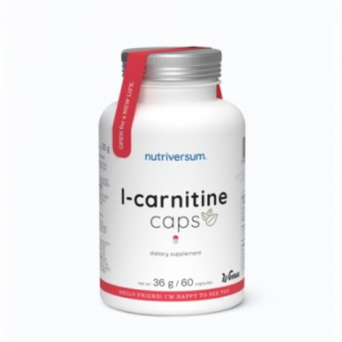 Nutriversum L-Carnitine Caps 60 db
