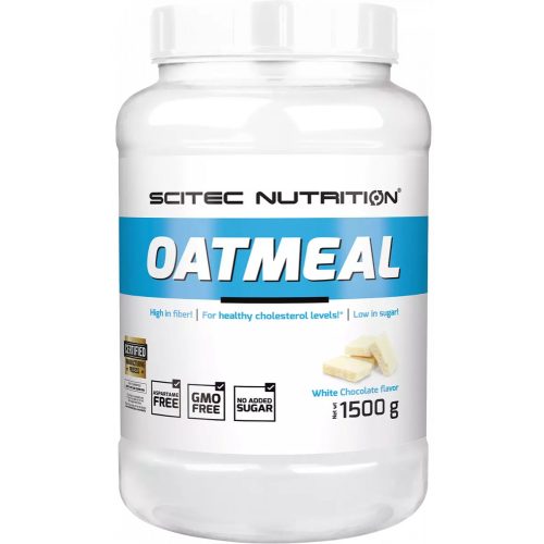 SCITEC NUTRITION OATMEAL (1,5 KG) - fehércsoki