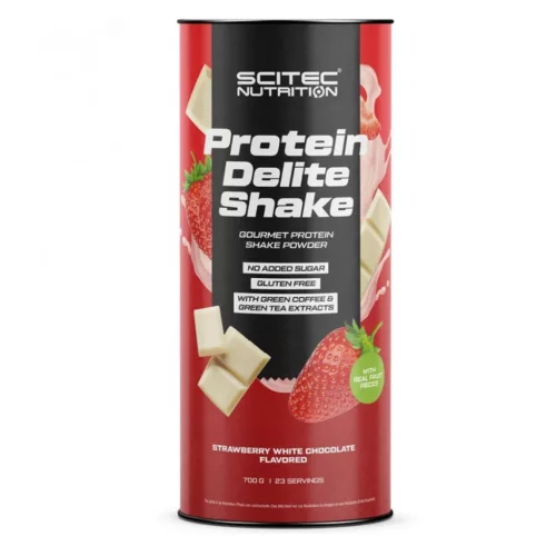 Scitec Nutrition PROTEIN DELITE SHAKE - Eper - fehér csokoládé 700 g