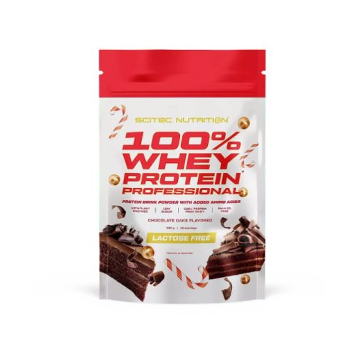 ! Ünnepi limitált kiadás ! SCITEC NUTRITION 100% WHEY PROTEIN PROFESSIONAL 500 g - csokoládé torta