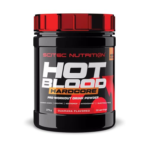 SCITEC NUTRITION HOT BLOOD HARDCORE - Guarana 375 g
