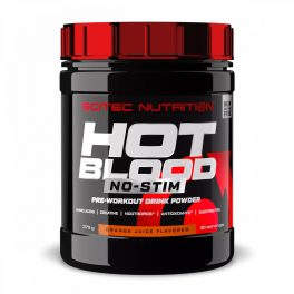 Scitec Nutrition HOT BLOOD NO-STIM - Narancs juice 375 g