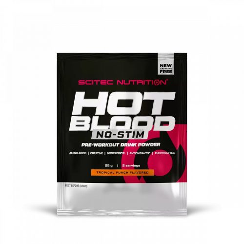 SCITEC NUTRITION HOT BLOOD NO-STIM (25 GR.)