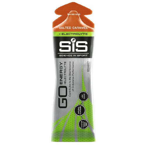 SiS GO Electrolyte Isotonic energiazselé 60 ml - sós karamell