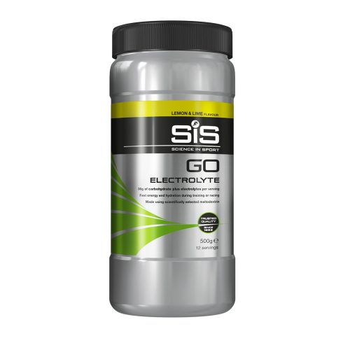 SiS GO Electrolyte izotóniás sportital por, 500 gr (6 L elkészítéséhez) - Citrom/Lime