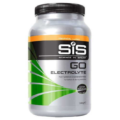 SiS GO Electrolyte izotóniás sportital por, 1600 gr (20 Liter elkészítéséhez) - Tropical