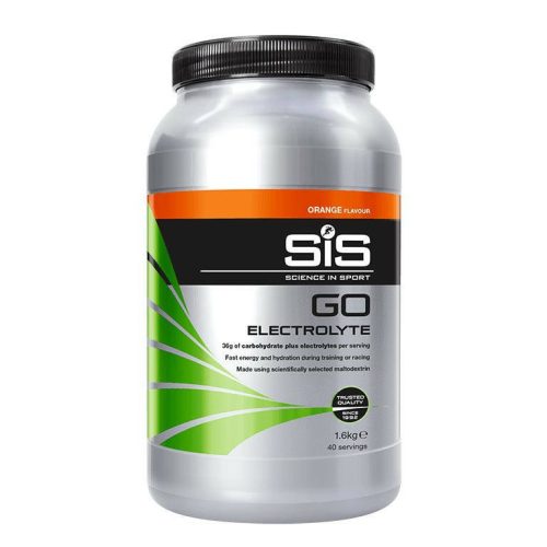 SiS GO Electrolyte izotóniás sportital por, 1600 gr (20 Liter elkészítéséhez) - Narancs