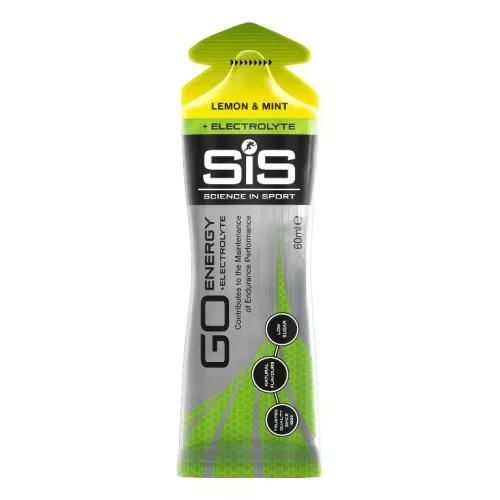 SiS GO Electrolyte Isotonic energiazselé 60 ml - citrom/menta
