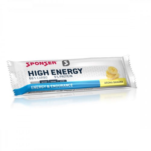 Sponser High Energy energia szelet, banán