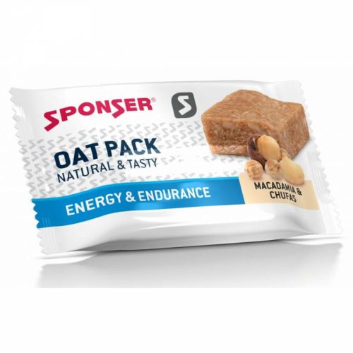 Sponser Oat Pack energia zabszelet 60g, makadámia