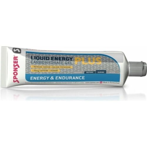 Sponser Liquid Energy Plus koffeines gél 70g, natúr