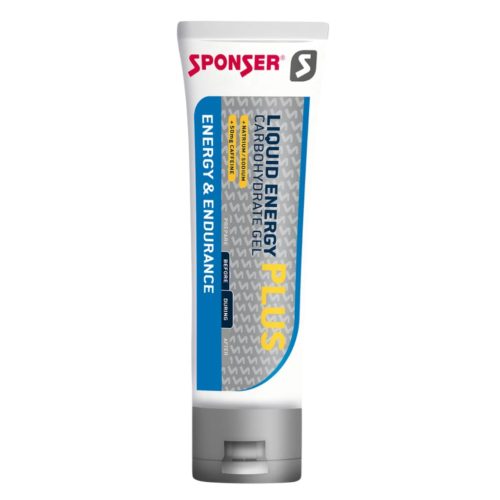 Sponser Liquid Energy Plus koffeines gél 70g, natúr