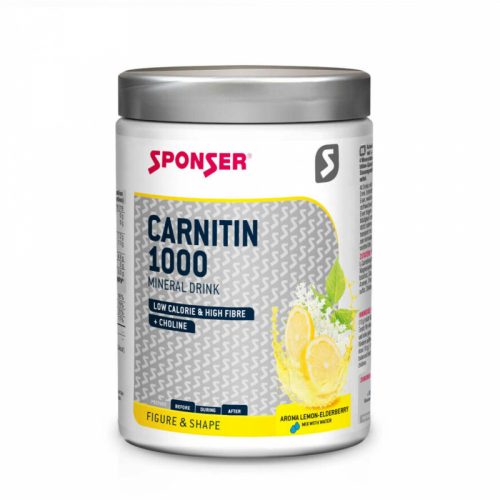 Sponser Carnitin 1000 sportital 400g, citrom-bodza