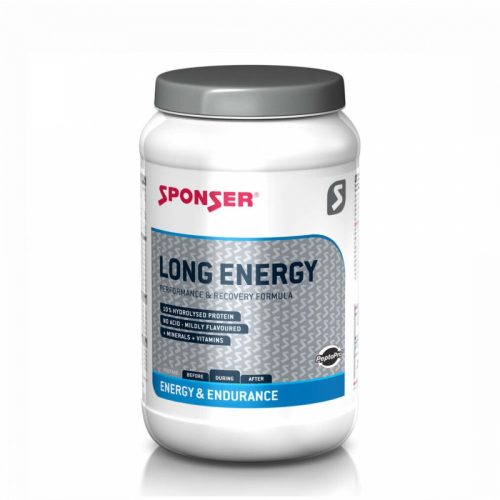 Sponser Long Energy hipotóniás sportital 5% fehérjével 1200g, citrus