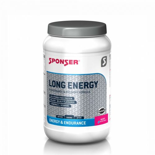 Sponser Long Energy sportital 10% fehérjével 1200g, erdei gyümölcs