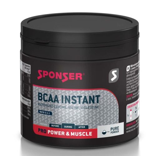 Sponser BCAA Instant aminosav 200g, ízesítetlen