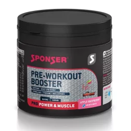 Sponser Pre-Workout Booster energizáló 256g, alma-málna