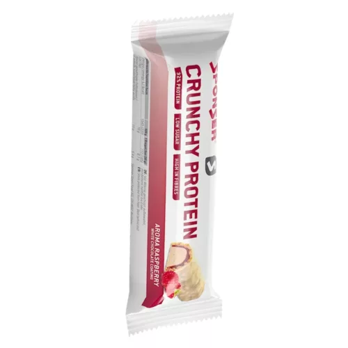 Sponser Crunchy Protein fehérjeszelet 50g, málna