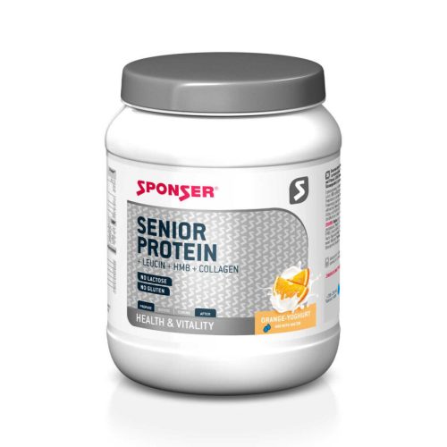 Sponser Senior Protein fehérjepor 455g, Narancs - joghurt