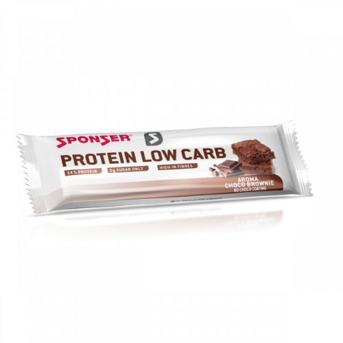 Sponser Protein Low Carb fehérjeszelet 50g, csokoládé-brownie