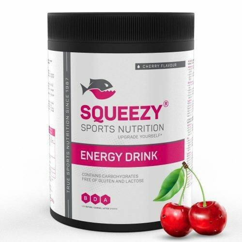 Squeezy ENERGY DRINK, 650 gr - Cseresznye